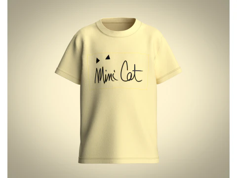 Дитяча футболка Mini Cat 3D Модель