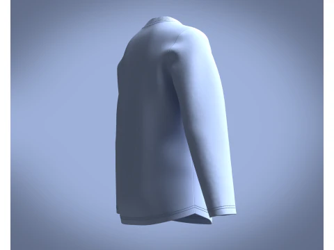 Kids - Print Sweatshirt 3D Model