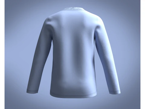 Kids - Print Sweatshirt 3D Model