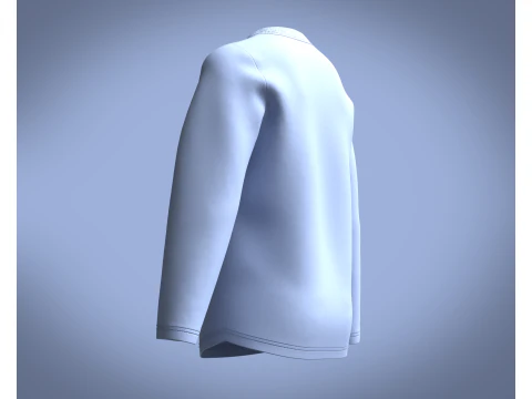 Kids - Print Sweatshirt 3D Model