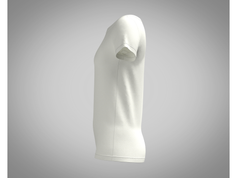Girls 6 Types T-Shirt Pack 3D Model