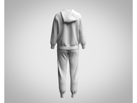 Hoodie And Jogger - Colorway 3Dモデル