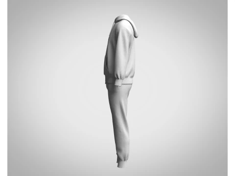 Hoodie And Jogger - Colorway 3D Model