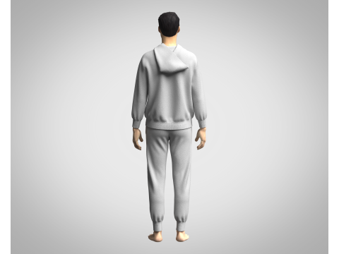 Hoodie And Jogger - Colorway 3Dモデル