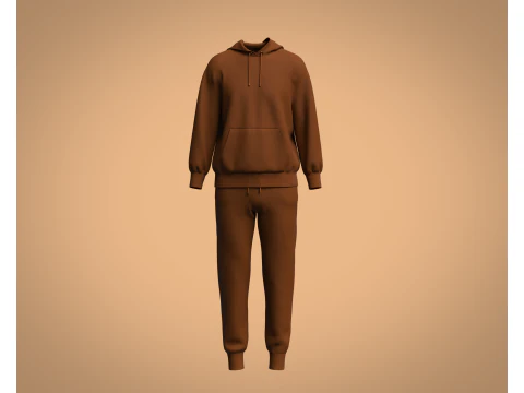 Hoodie And Jogger - Colorway 3D Model