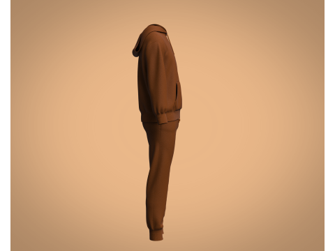 Hoodie And Jogger - Colorway 3Dモデル