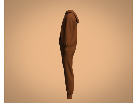 Hoodie And Jogger - Colorway 3Dモデル