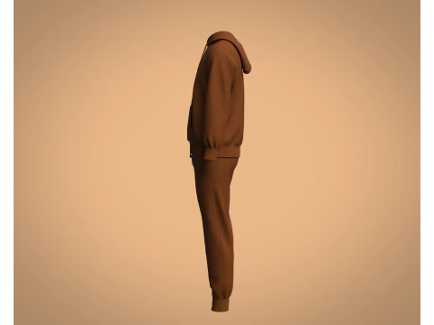 Hoodie And Jogger - Colorway 3D Model