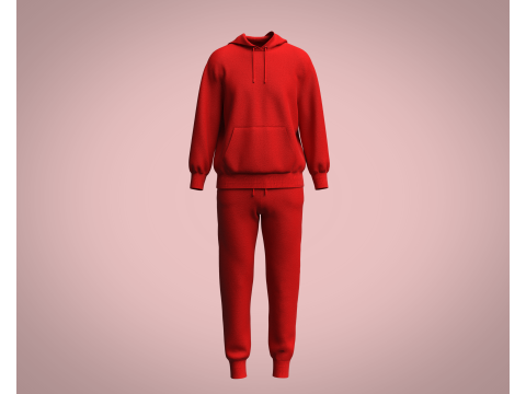 Hoodie And Jogger - Colorway 3Dモデル