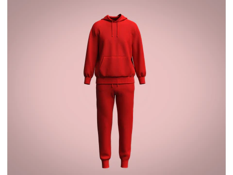 Hoodie And Jogger - Colorway 3D Model