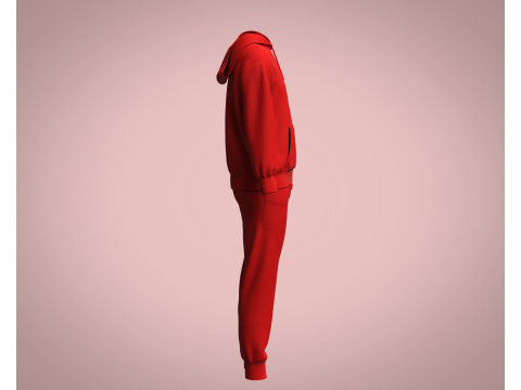 Hoodie And Jogger - Colorway 3Dモデル