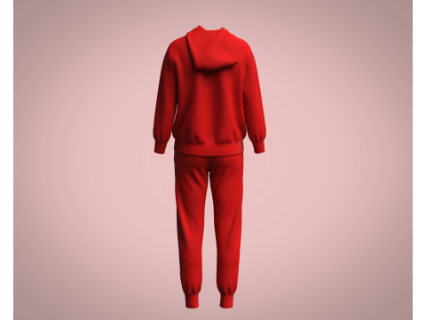 Hoodie And Jogger - Colorway 3Dモデル