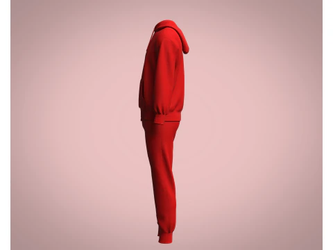 Hoodie And Jogger - Colorway 3D Model