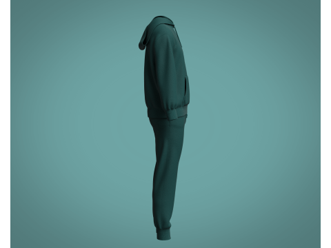 Hoodie And Jogger - Colorway 3Dモデル