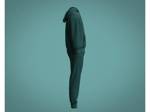 Hoodie And Jogger - Colorway 3D Model