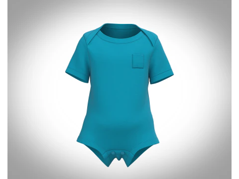 아기 롬퍼스 3D 모델