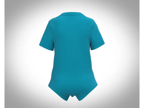 Baby Rompers 3D Model