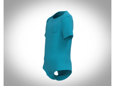 Baby Rompers 3D Model