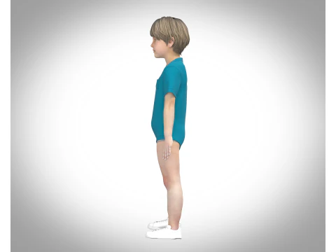 Baby Rompers 3D Model