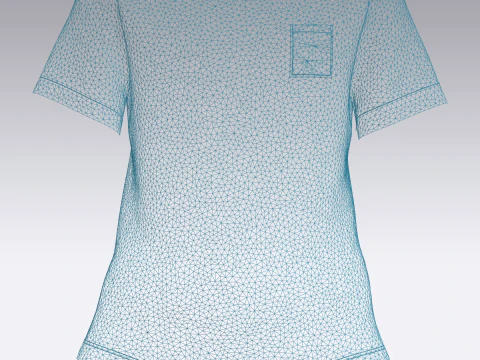 Baby Rompers 3D Model