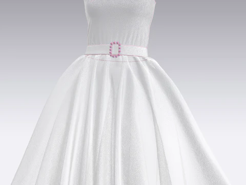 Barbie Dress - Barbie B 3D Model