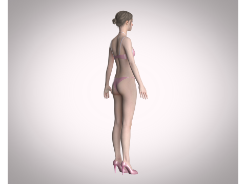 Bikini Dress Modello 3D