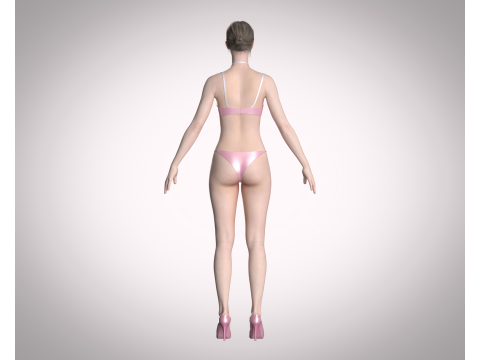 Bikini Dress Modello 3D