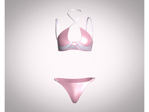 Bikini Dress Modello 3D