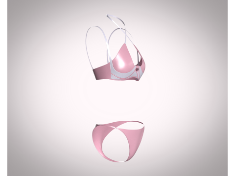 Bikini Dress Modello 3D