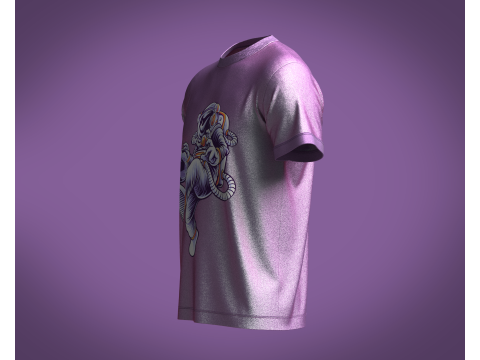 Tshirt NASA - Metaverse 3D Model