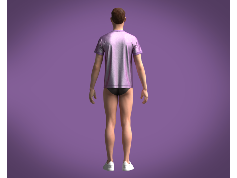 Tshirt NASA - Metaverse 3D Model