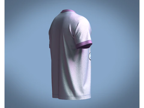 Tshirt NASA Moon - Metaverse 3D Model