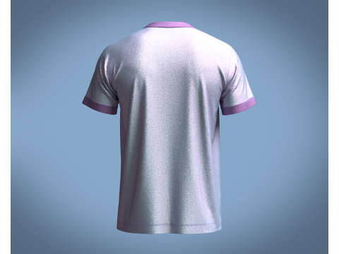 Tshirt NASA Moon - Metaverse 3D-Modell
