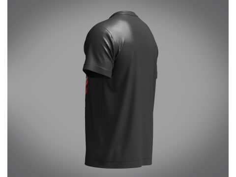 Tshirt flame boxing - Metaverse Modèle 3D
