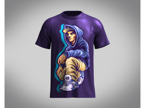 Tshirt Fashioned Guy - Metaverse Model 3D