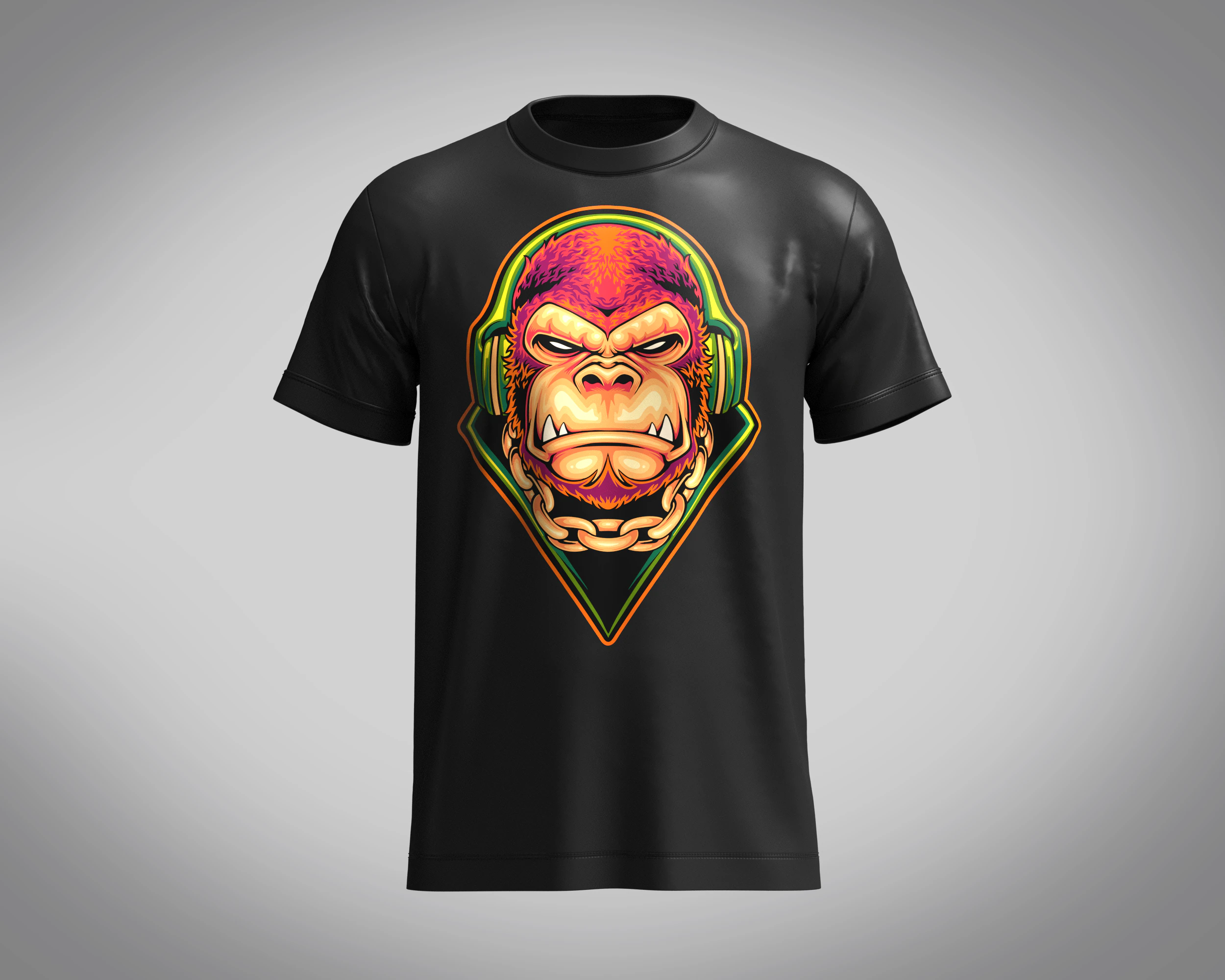 Tshirt electrorilla - Metaverse 3D Model .c4d .max .obj .3ds .fbx .stl .blend 