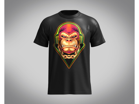 Tshirt electrorilla - Metaverse 3D Model