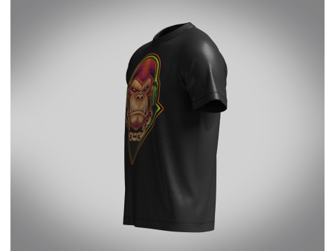Tshirt electrorilla - Metaverse 3D Модель