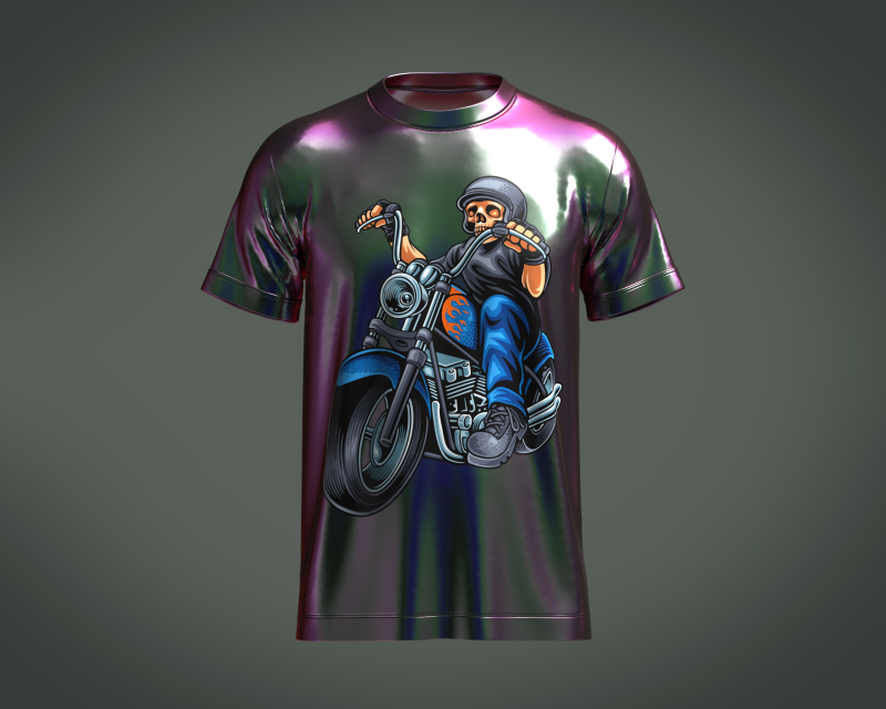 Tshirt Biker - Metaverse 3D Model .c4d .max .obj .3ds .fbx .stl .blend 
