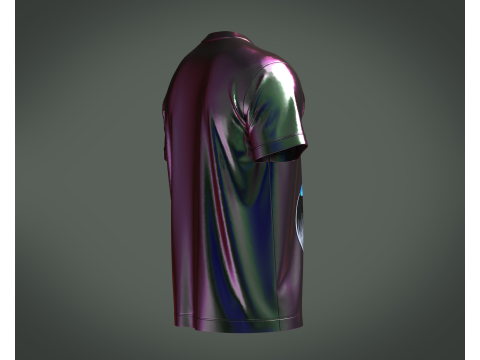 Tshirt Biker - Metaverse 3D Model