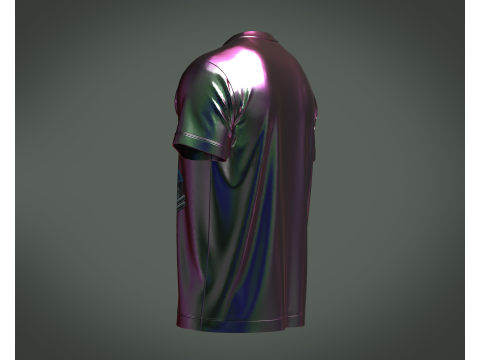 Tshirt Biker - Metaverse 3D Model