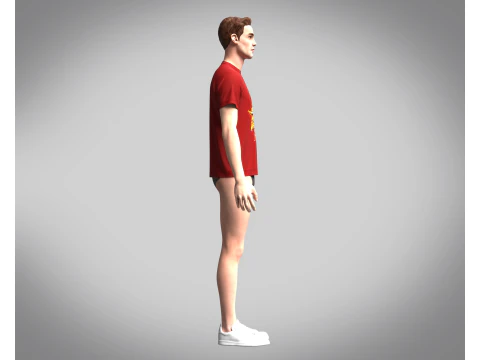 Tshirt - Lion Face 3D Model