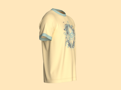 T-Shirt VERITAS 3D Model