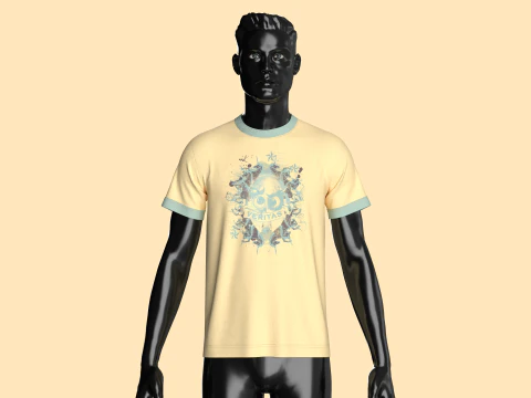 T-Shirt VERITAS 3D Model