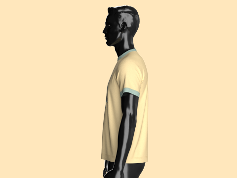 T-Shirt VERITAS 3D Model