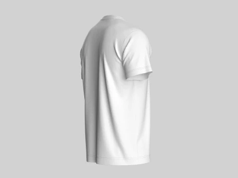 Regular Basic Tshirt 3D Model