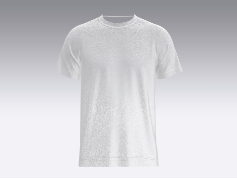 Regular Basic Tshirt 3D 模型