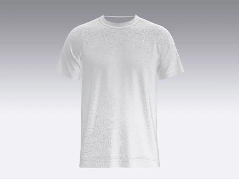 Regular Basic Tshirt 3D Model