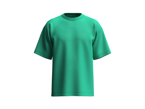 T-Shirt Single Color 3Dモデル