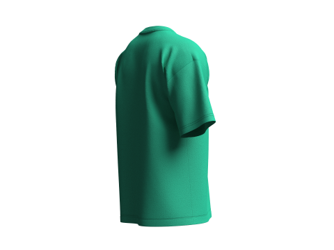 T-Shirt Single Color 3D Model
